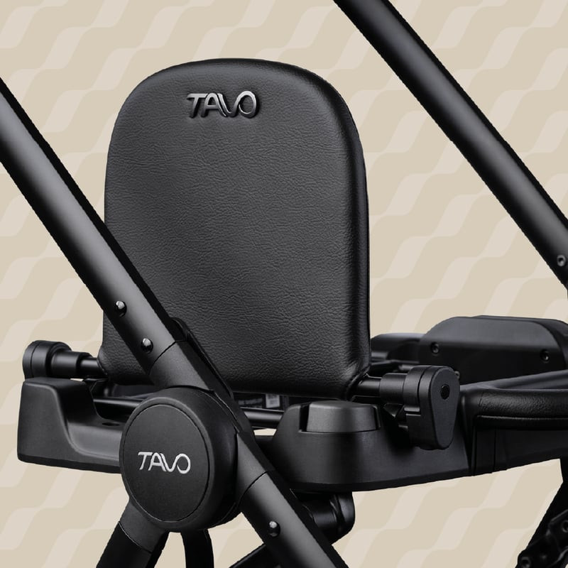 Gros plan du mécanisme de fixation par clic de l'adaptateur Tavo Pets 1116464.