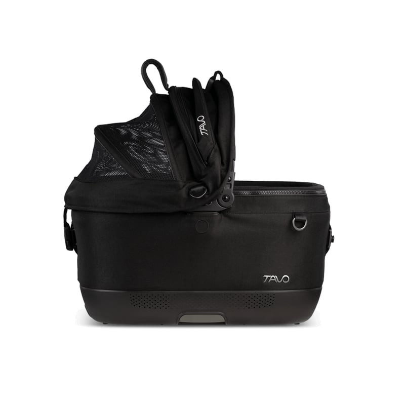 Maeve Iso5x avec canopy déployée offrant une protection UPF 50+ et une ventilation en maille.
