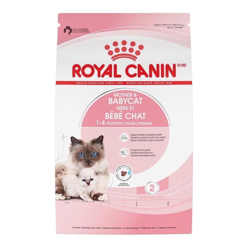 Sac de croquettes Royal Canin Mother & Babycat pour chatons et chattes gestantes ou allaitantes