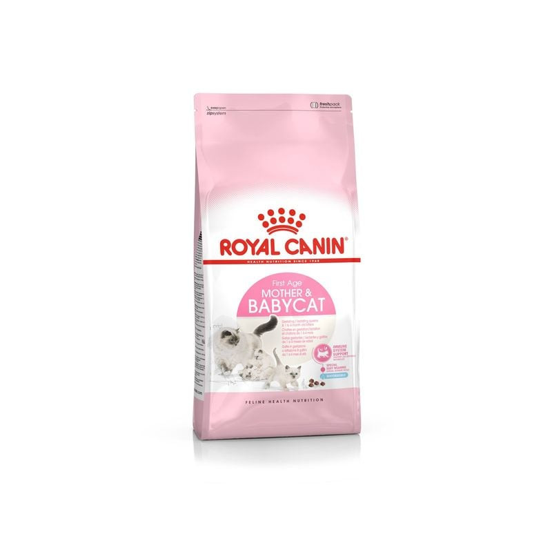 Packshot du sachet de Royal Canin croquettes pour chaton babycat 400g, conçu pour les chatons de 1 à