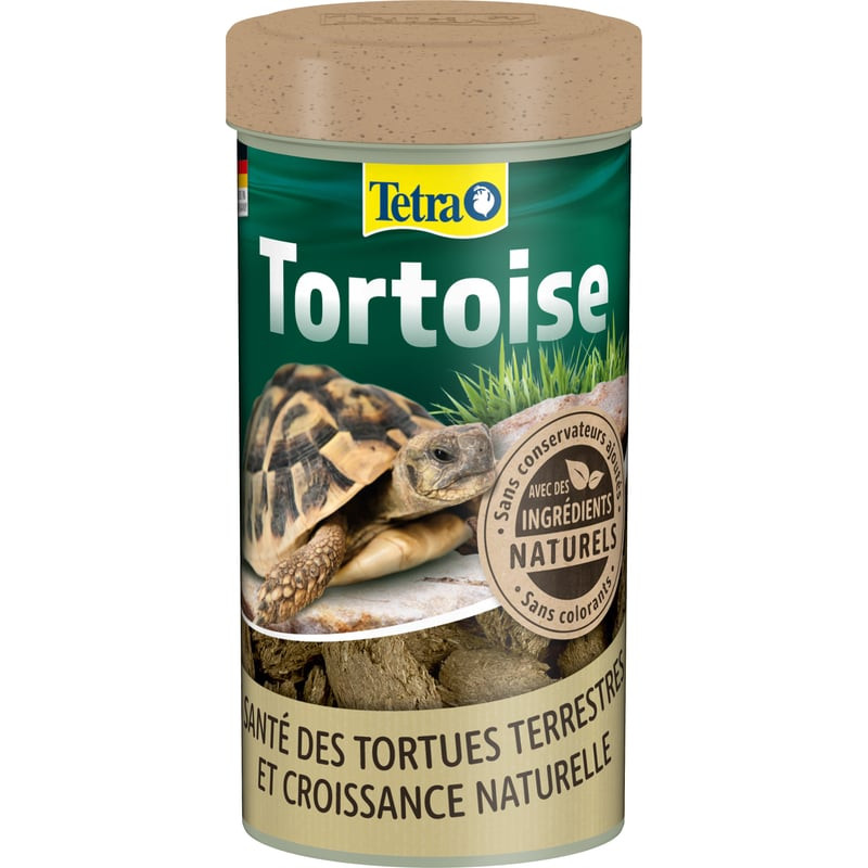 1968716 Tetra Tortoise aliment complet packshot montrant le sac avec une illustration de tortue et l