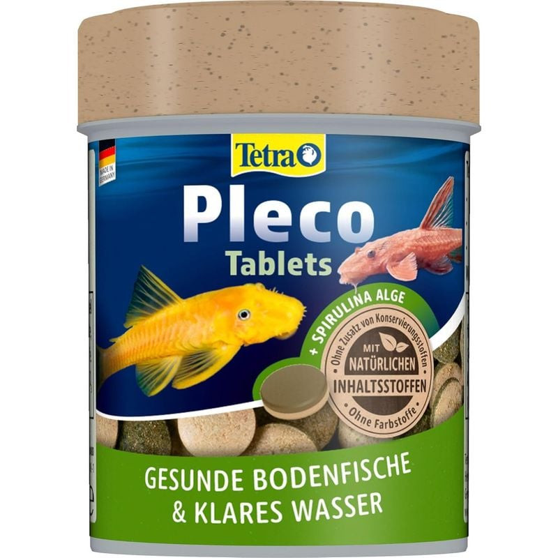 Packshot de l'emballage Tetra tablettes poissons de fond herbivores 120 comprimés