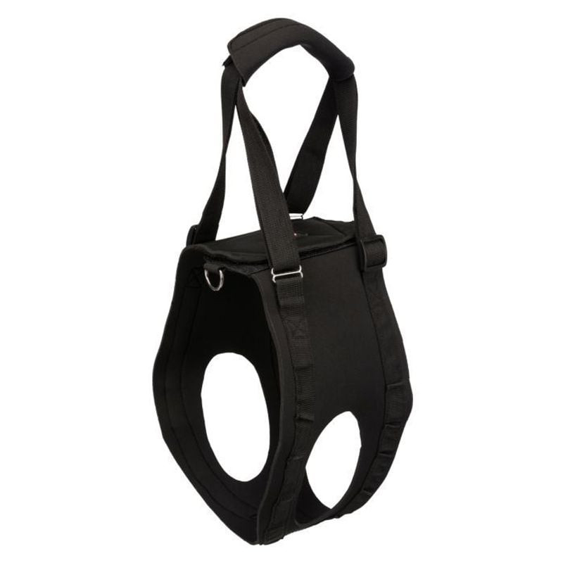 Harnais d'aide à la marche Trixie pour chien, noir, néoprène et polyester, taille L, modèle 19407, v