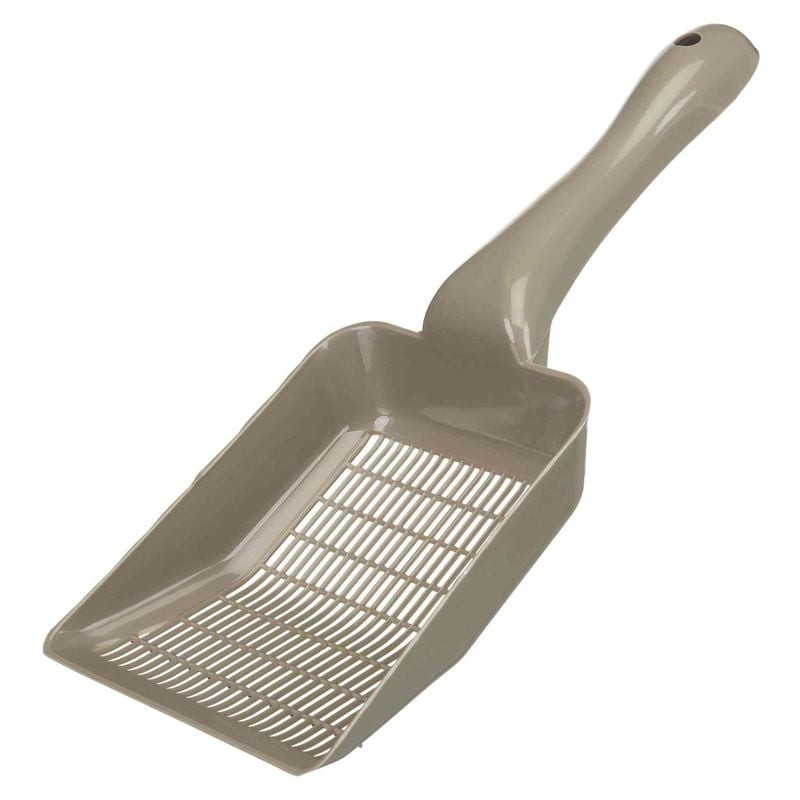 Pelle à litière TRIXIE Ultra XL vue de dessus montrant les fentes de tamisage et la zone de ramassag