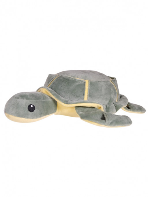 Dog toy turtle by VADIGRAN with soft polyester and cotton fabric, designed for interactive fetch and