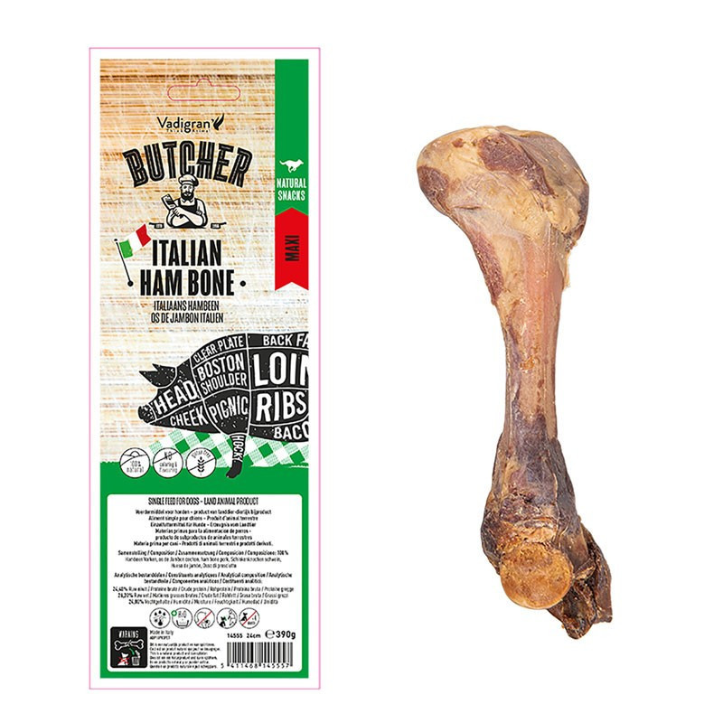 Vadigran - Os jambon 24cm chien - Hygiène dentaire