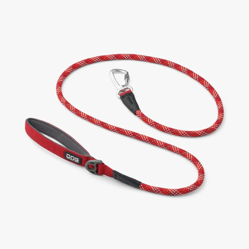 Laisse DOG COPENHAGEN Urban Rope 3.0 couleur Tail, vue d'ensemble montrant la poignée rembourrée, le
