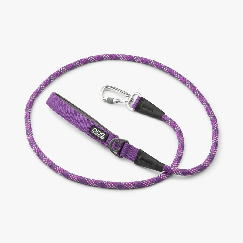 Laisse DOG COPENHAGEN Urban Rope 1922254 sur fond blanc, corde polyester 160 cm avec poignée néoprèn
