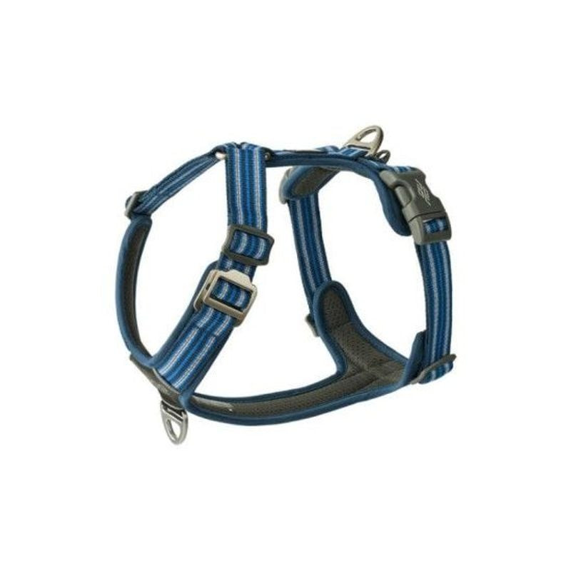 Harnais Dog Copenhagen Comfort Walk Air 3.0 en vue de face avec sangles réglables et boucles en alum