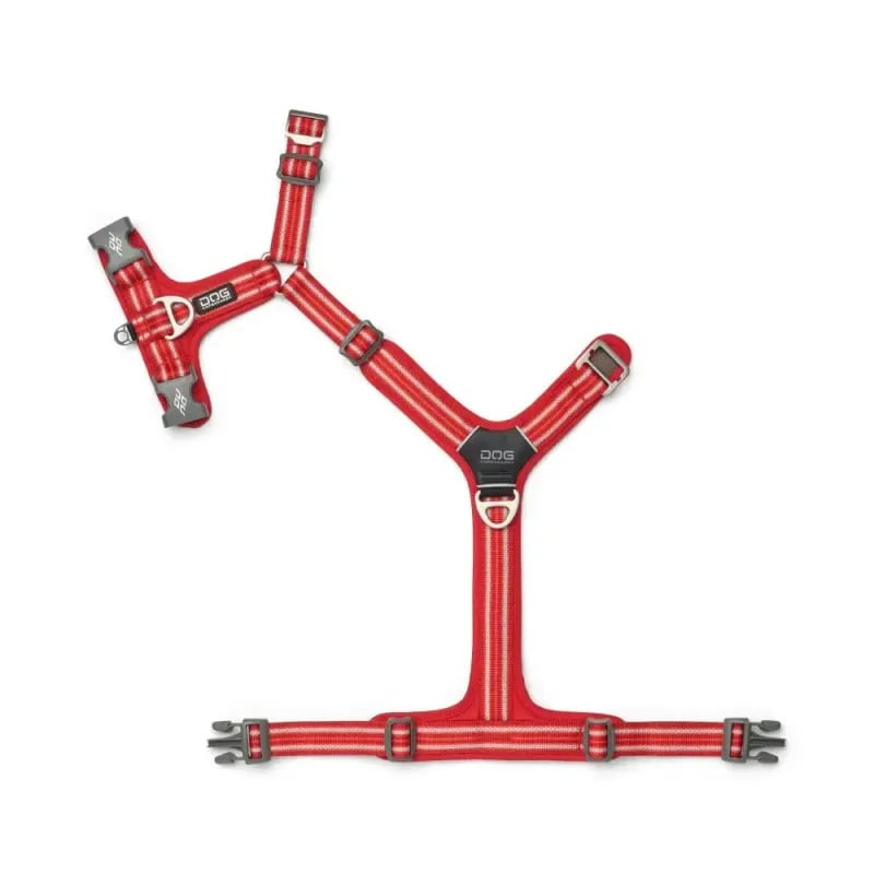 Harnais Comfort Walk Air Dog Copenhagen rouge classique taille S pour chien, vue packshot