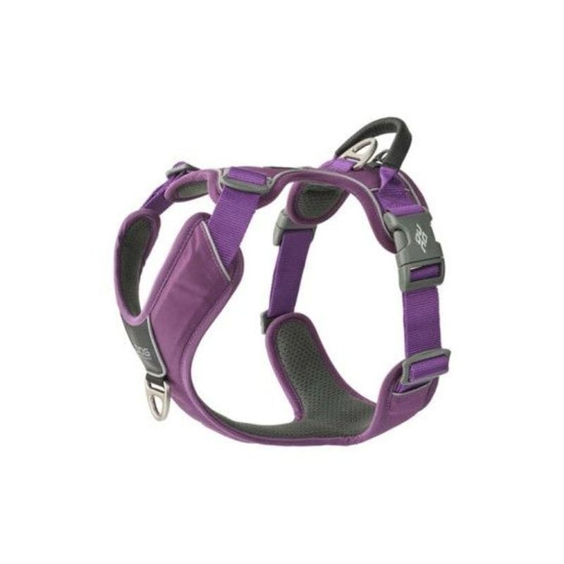 Harnais DOG Copenhagen Comfort Walk Pro violet passion XL, dos avec plastron rembourré et sangles aj