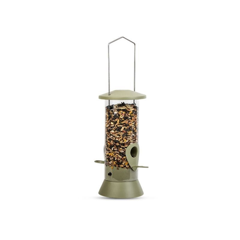 Packshot du distributeur de graines métal Emma's Garden 23cm pour oiseaux.