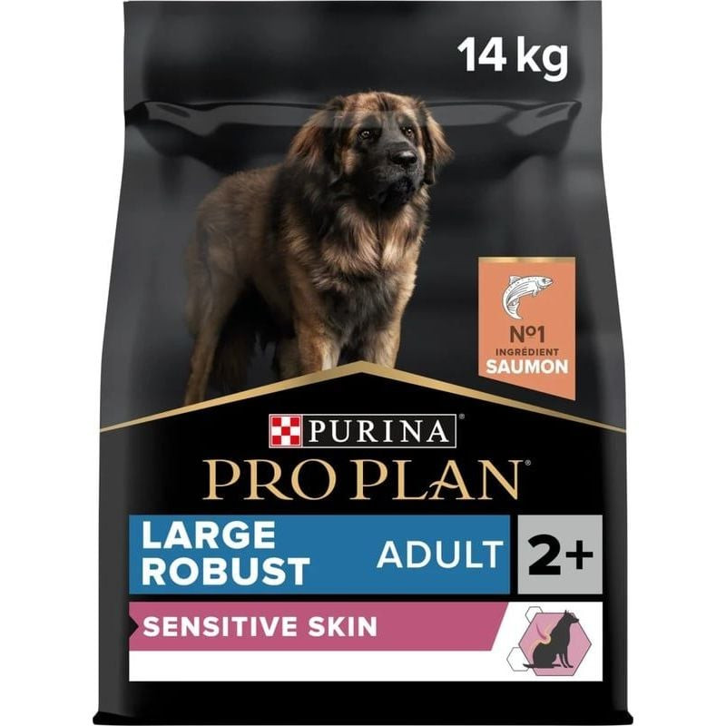 Sac de croquettes Purina Pro Plan pour chien adulte robuste au saumon, formule riche en protéines po