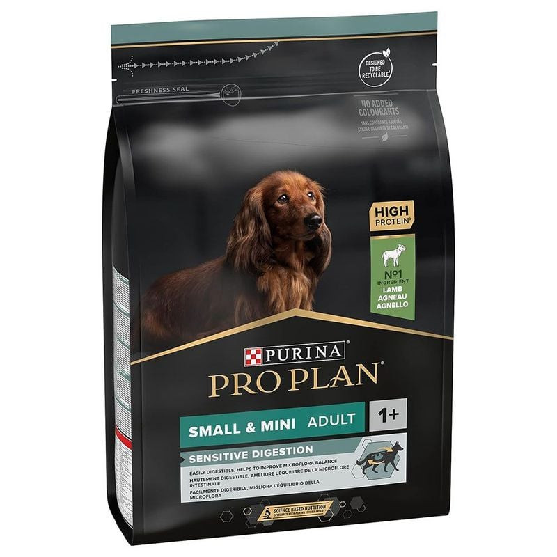 Packshot du sac de croquettes Purina Pro Plan 1967387 pour chiens adultes de petite et moyenne taill