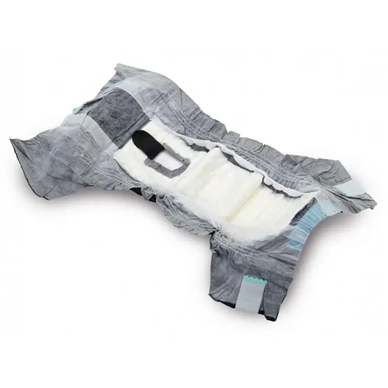 Couches jetables Savic Comfort Nappy T7 (74-84cm) pour chien et chat, vue détaillée du produit avec 