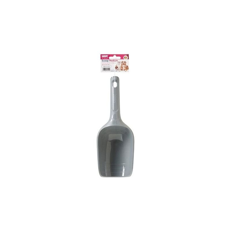 Pelle à nourriture pour animaux SAVIC 1968437 sous un angle différent, montrant la profondeur de la 