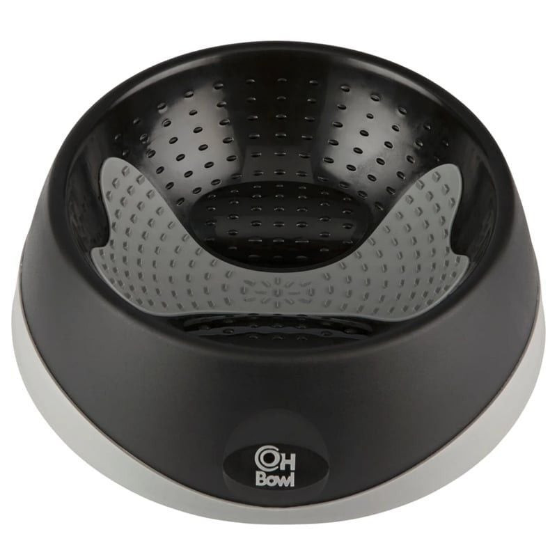 Gamelle d'activité LICKIMAT OH Bowl pour chien, surface en TPR texturée pour le léchage, favorisant 