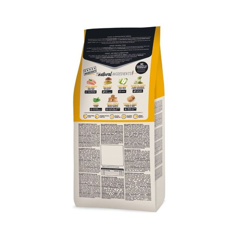 Sac de croquettes Ownat Classic Daily Care pour chats adultes.