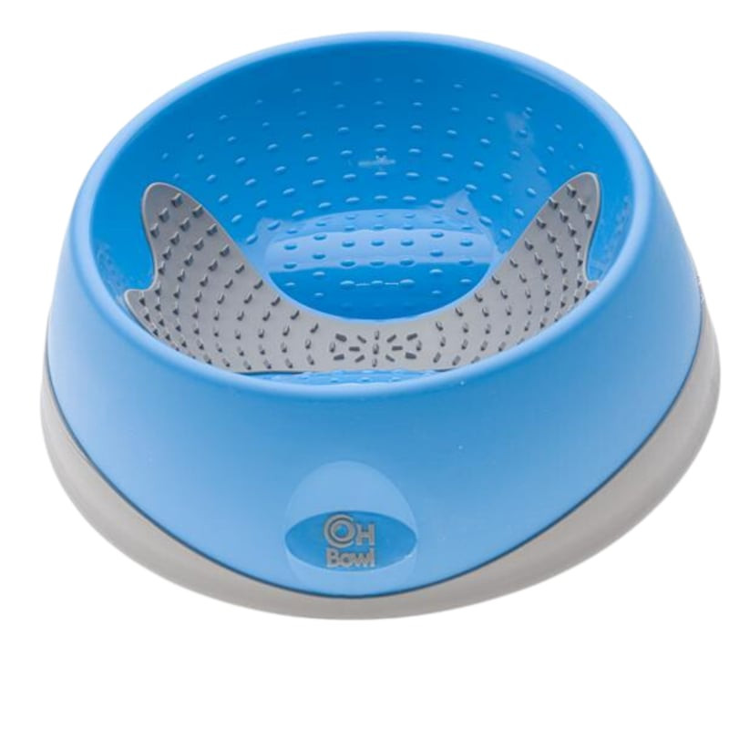 Gamelle à lécher interactive LickiMat Oh Bowl medium avec surface texturée pour une alimentation len