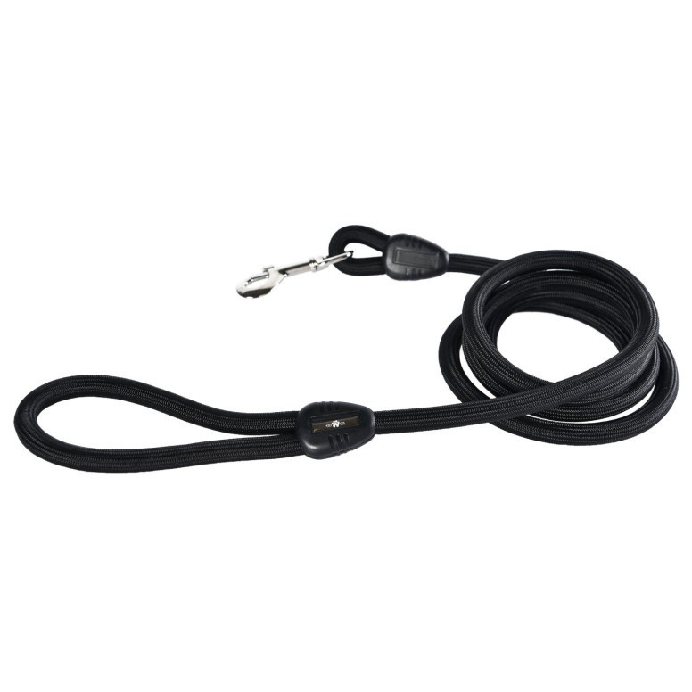 Longe corde Bubimex noire - 5m - Diamètre 1,2cm - Idéale pour chien