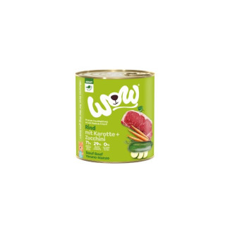 Wow Pâtée Bœuf Chien Adulte 400g - 71% Viande Naturelle