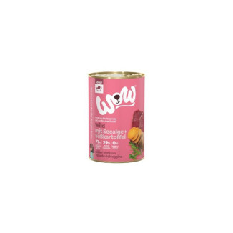 Alimentation Chien Adulte : Pâtée Gibier WOW 71% Viande