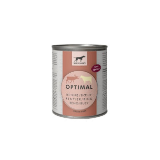 Pâtée Chien William Renne & Bœuf 400g - Premium sans céréales