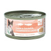 Bubimex Pâtée Chat Thon & Saumon 140g - Naturelle & Sans Additifs