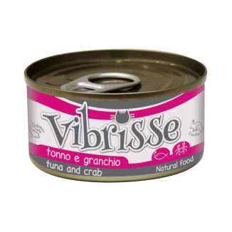 Pâtée Vibrisse chat thon & crabe 70g - Naturelle et savoureuse