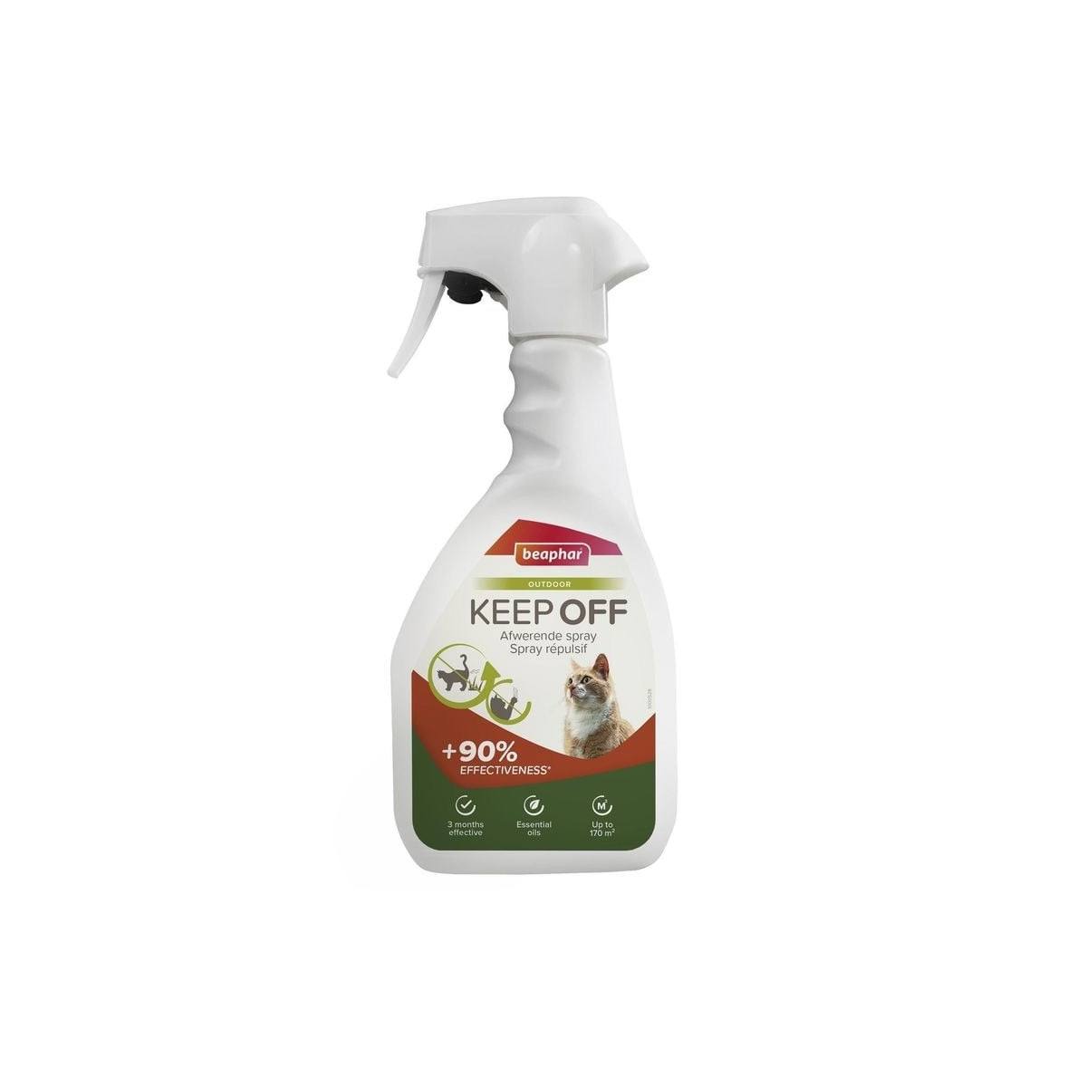Beaphar Keep Off : Spray chien chat - 500 ml - 3 mois de protection