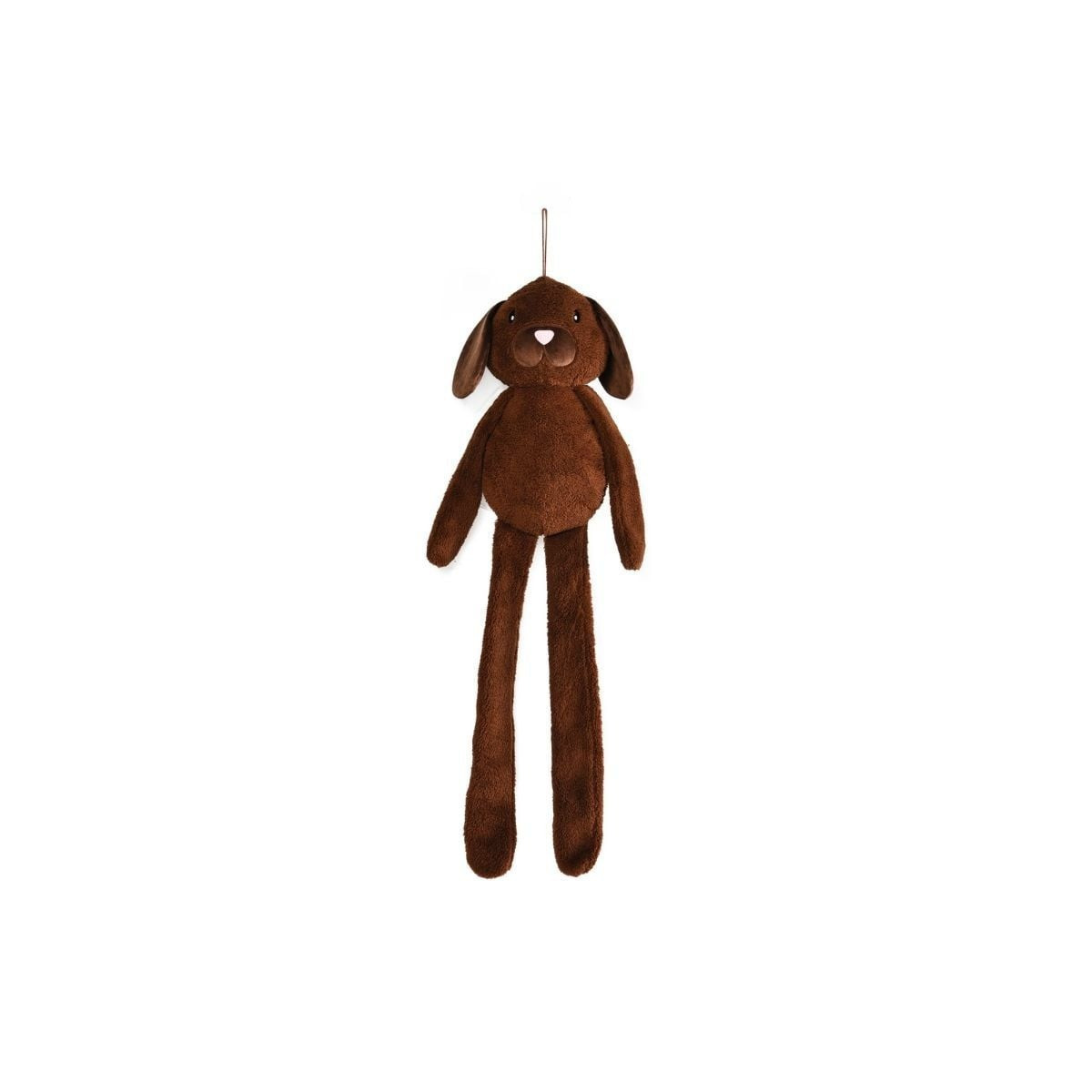 Peluche XXL chien BUBIMEX 88cm - Squeaker intégré, poche à friandises