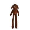 Peluche XXL chien BUBIMEX 88cm - Squeaker intégré, poche à friandises