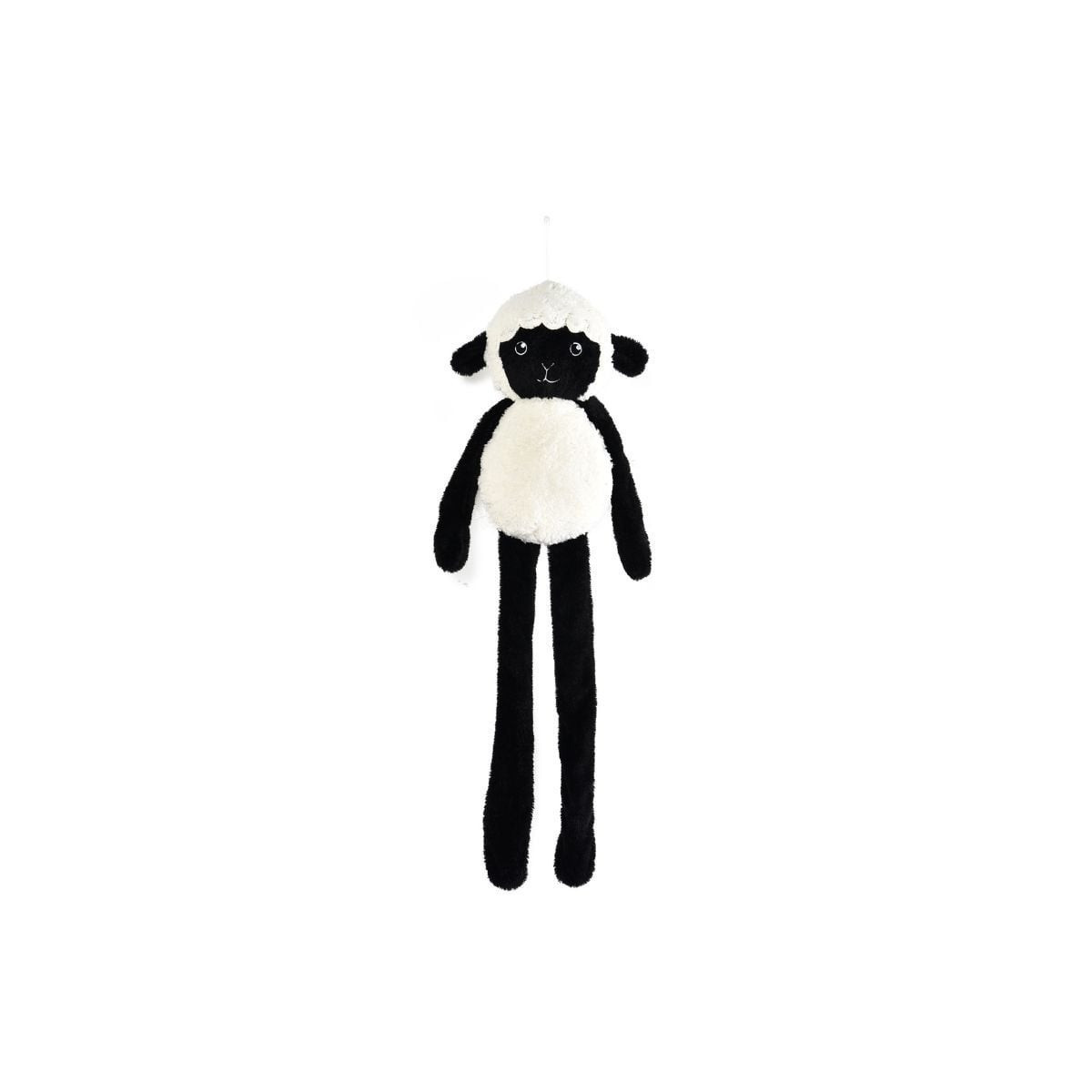 BUBIMEX Peluche mouton XXL 86 cm : Squeaker + poche pour chien géant