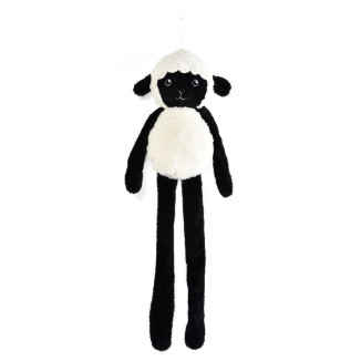 BUBIMEX Peluche mouton XXL 86 cm : Squeaker + poche pour chien géant