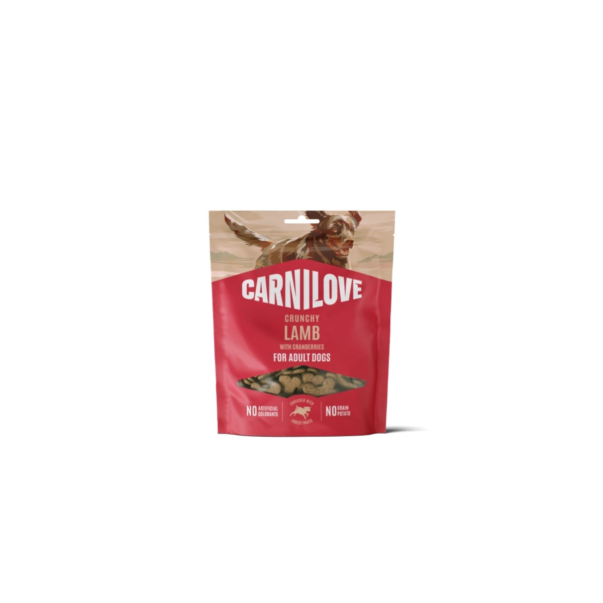 Friandises Carnilove : Agneau & Cranberries, sans céréales