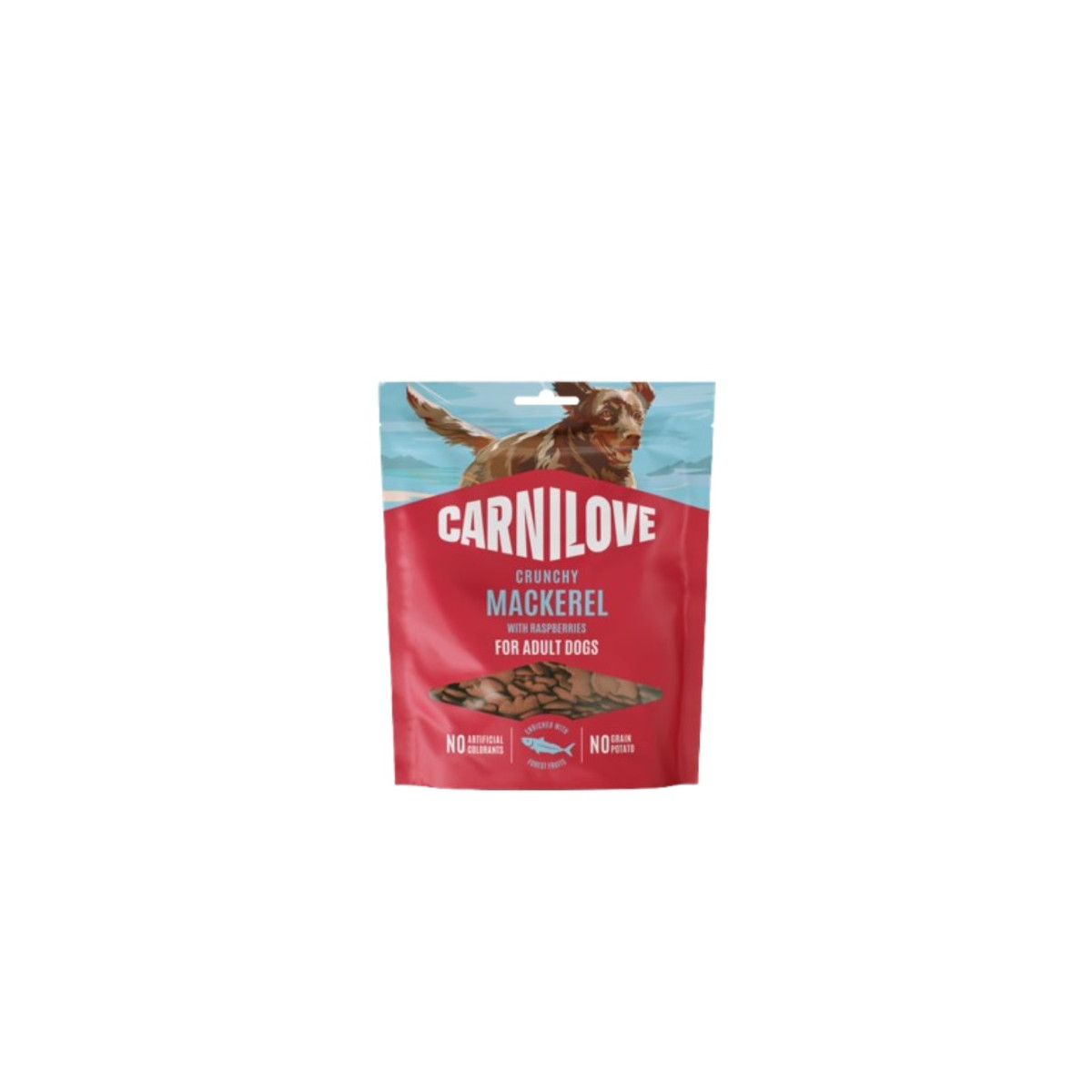Friandises Carnilove Maquereau & Framboise - Croustillant chien