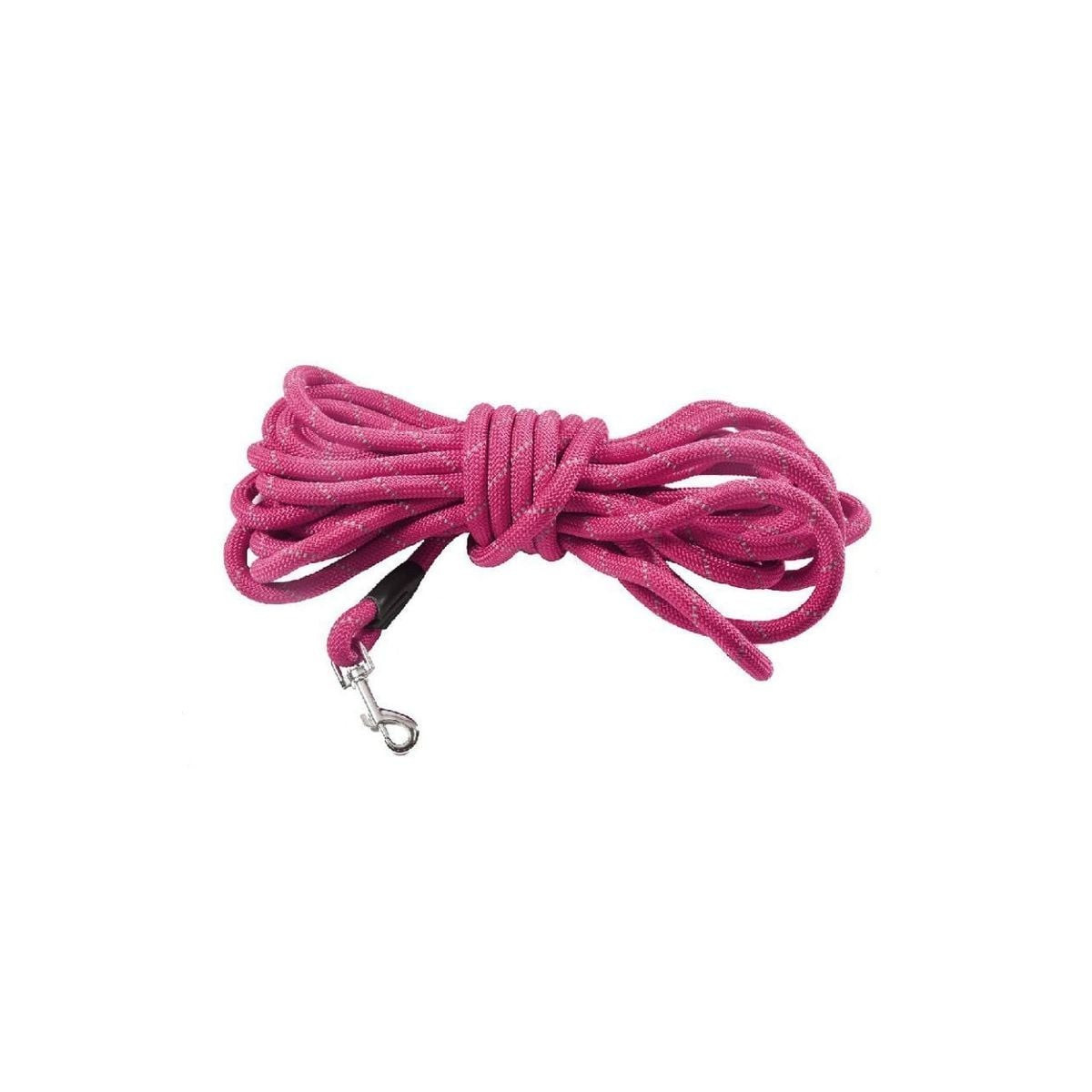 Longe Croci 5m fuchsia : sécurité et liberté pour chien tireur