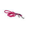 Laisse Croci 3 positions 180 cm - Fuchsia - Polyvalente pour balades
