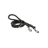 Laisse réglable Croci 180 cm - 3 positions - Noir - Promenades chien