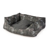 Panier Duvo+ Nigra : Confort ultra pour chien, coussin amovible