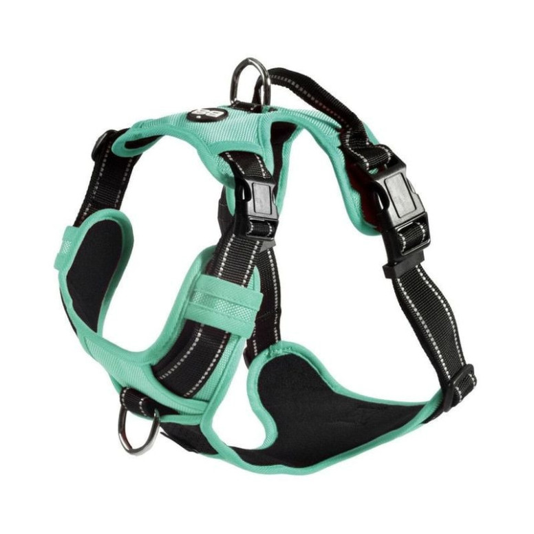 Harnais Croci Rando Walk Lagon - Anti-tirage chien 46-70cm