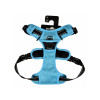 Harnais CROCI Rando Walk bleu - Anti-traction pour chiens 20-32cm
