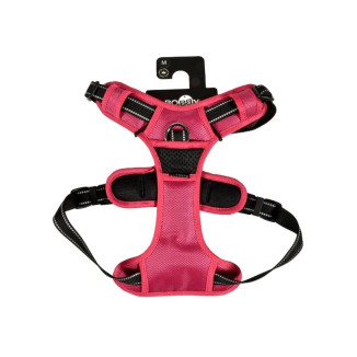 Harnais CROCI Bobby Rando Walk - Anti-traction Fuchsia M pour chien