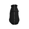 CROCI - Manteau chien noir 48L : Confort polaire et harnais intégré