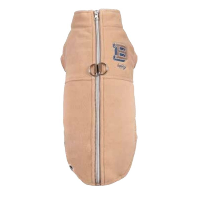 Pull CROCI polaire chien XS 26 beige - Confort et protection hivernale
