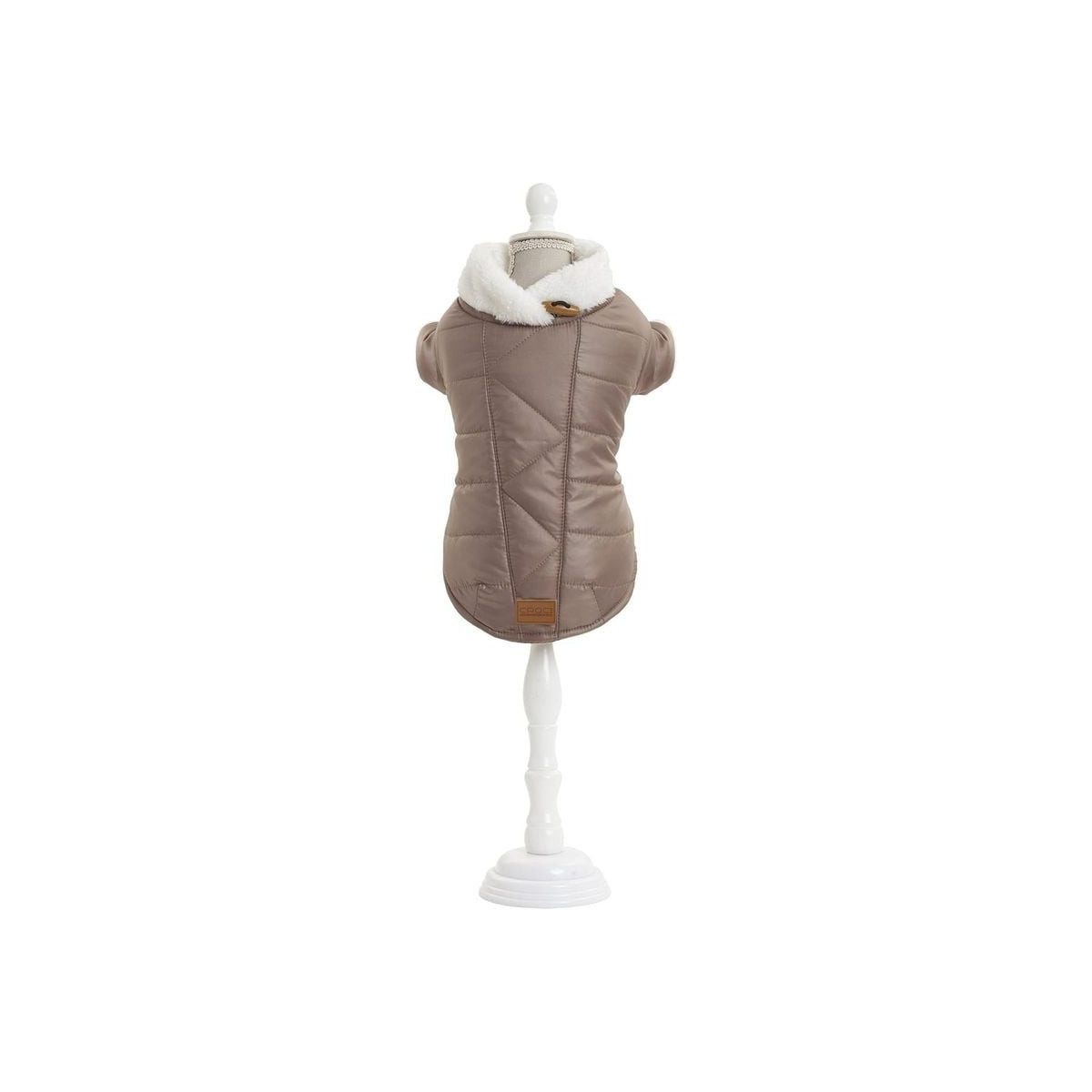 Manteau aviateur CROCI chien 40 cm - Beige, chaud et ajustable