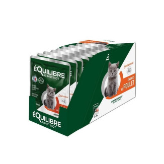 Équilibre Instinct Pâtée Poulet Chatons Croissance - 12x85g