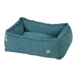 Corbeille lounge Zolux Toscane bleu - Confort 70cm chien & chat