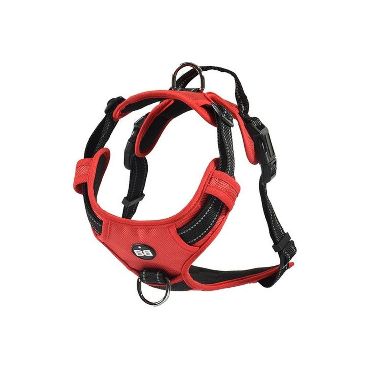 Harnais Croci Rando Walk rouge - Anti-traction pour chien (40-63cm)