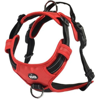 Harnais Croci Rando Walk rouge - Anti-traction pour chien (40-63cm)
